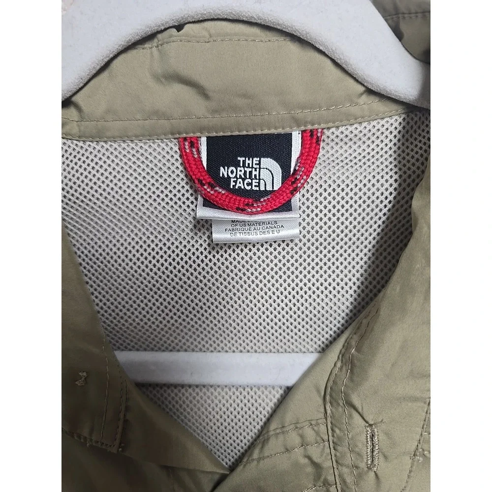The North Face Nylon Mens Light‎ Weight Button Down Fishing Shirt XL